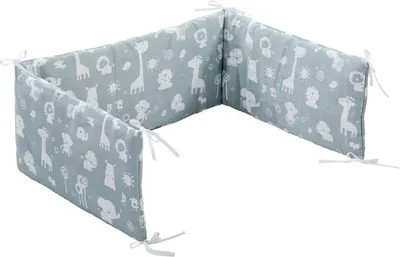 Produktbild von Alvi® ALVI Nestchen Standard Zootiere puderblau 180 cm