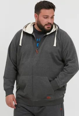 Produktbild von BLEND BHSpeedy BT Speedy Sweatjacke Herren Big & Tall Kapuzenjacke Hoodie mit Kapuze Große Größen bis 6xl mit seitlichen Eingrifftaschen