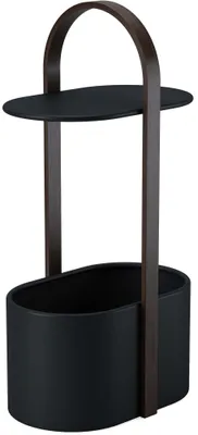 Produktbild von Umbra Bellwood, Beistelltisch, Ovale Form, Schwarz