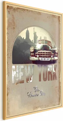 Produktbild von Posterpapier Poster - New York - The Wonder City 29.7x42 cm Text d-A-0100-ao-a