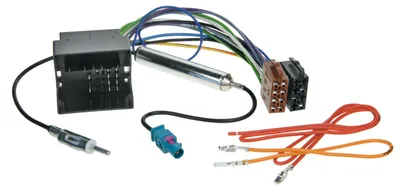 Image de Faisceau autoradio DIN Audi / Seat / Skoda / VW avec amplificateur d'antenne phantom