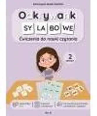 Obrázek produktu pro Odkrywanki Sylabowe ćwiczenia do nauki czytania zestaw 2