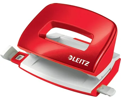 Zdjęcie produktu dla LEITZ 1154467 LEITZ Locher Mini NeXXt WOW 5060, rot, im Karton