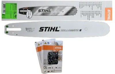 Produktbild von Stihl Schneidgarnitur Führungsschiene 37cm 1,6mm 30030006111 +2xSthl 36520000056 Halbmeißelketten