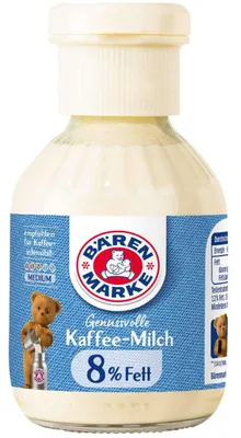 Obrázek produktu pro Bären Marke Kaffeetraum kondenzované mléko krémové mléko do kávy 160ml
