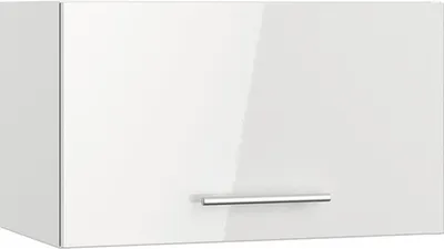 Produktbild von Optifit Klapphängeschrank Rurik986 BxTxH 60 x 34,9 x 35,2 cm weiß glänzend zerlegt KFRU OK635-8+