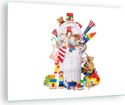 Produktbild von Bilder auf glas - Spielzeug Kinder Spaß Freunde - 70x50cm - Glasbilder - Wandbilder - Kunstdruck - zum Aufhängen bereit - Wanddekoration aus Glas - Glas Bilder - Wandbild auf Glas - GAA70x50-3197