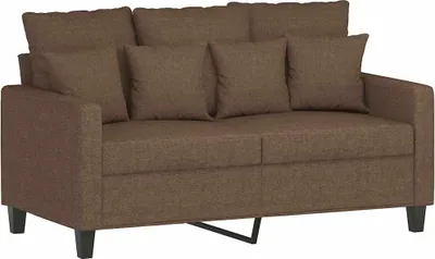 Obrázok produktu pre vidaXL 2-miestna pohovka hnedá 120 cm látka
