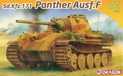 Produktbild von Modellbausatz Panzer 7647 - Sd.Kfz.171 Panther Ausf.F (1:72)