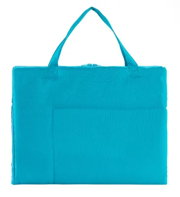 Produktbild von KAHU® Faltbare Hundematte  I Hundedecke für Unterwegs als Tasche - waschbar - 60 x 80 cm - versch. Farben, Farben:Türkis