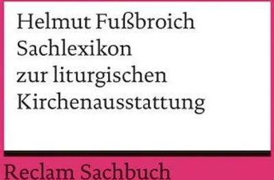 Obrázok produktu pre Sachlexikon zur liturgischen Kirchenausstattung