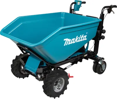 Produktbild von Makita Akku-Schubkarre LXT 18 V x 2 - 300 kg - 0 - 1,5 / 5,0 km/h