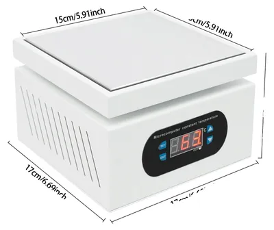 Image de Plaque chauffante, chauffage efficace, construction durable, couleur blanche, 220-240V