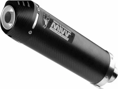 Produktbild von MIVV genehmigte OVAL Carbon Slip-On Auspuffanlage für TRIUMPH TIGER 800