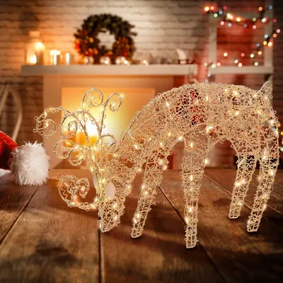 Produktbild von Lotti 63372, Leichte Dekorationsfigur, Gold, Metall, IP20, 8 h, 16 h