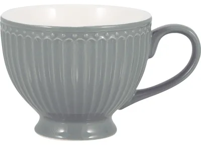 Obrázok produktu pre Porcelánový hrnek na čaj Alice Stone Grey