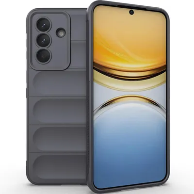 Produktbild von Handyhülle für Samsung Galaxy A57 Weich TPU Silikon Stossfest Anti-rutsch Hülle Dunkelgrau