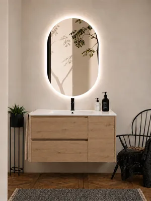 ORIGEN BATH ITACA Badmöbel mit Waschbecken 90x45 cm, Estepa