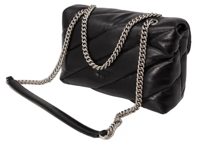 Produktbild von Pinko LOVE PUFF CLASSIC CL SHEEP NAPPA Damen Umhängetasche Schwarz : Größe - UNICA Größe: UNICA