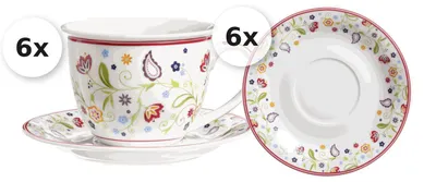 Produktbild von Jumbotassen - Set 12 tlg. Doppio Shanti