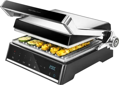 Zdjęcie produktu dla CECOTEC 03067 - Grill elektryczny kontaktowy Rock'nGrill Smart