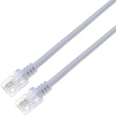 Produktbild von DSL-Verlängerungskabel RJ11 - Telefonschnur - 5 Meter - Weiß