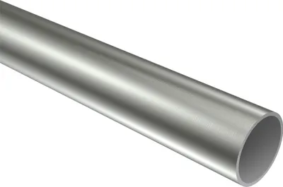 Produktbild von Interdeco Rundrohr / Edelstahlrohr für Gardinenstangen 20 mm Ø Edelstahl, 120 cm