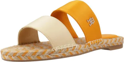 Zdjęcie produktu dla Tommy Hilfiger Th Satin Flat Espadrille Pomarańczowy
