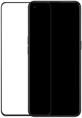 Produktbild von Mobilize Premium  OPPO Reno 5 Pro 5G Panzerglas Gehärtetes Glas Displayschutz - Hüllenfreundlich - Schwarz
