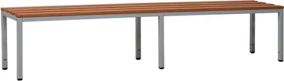 Produktbild von Gürkan Garderobenbank 107240 grau, buche Holz 200,0 cm