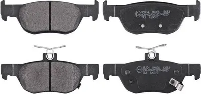 Produktbild von Bremsbelagsatz mit Verschleißwarnung 13,2 mm A.B.S. für u.a. MAZDA CX-30