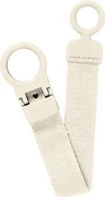 Immagine prodotto di BIBS Clip Loop catena per ciuccio - Avorio | Succhietti e cinghie per ciuccio