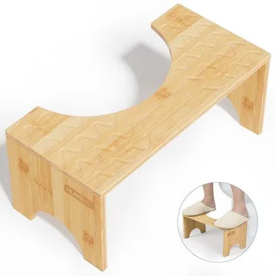 Produktbild von Klappbarer Bambus-Toilettensitz für Erwachsene