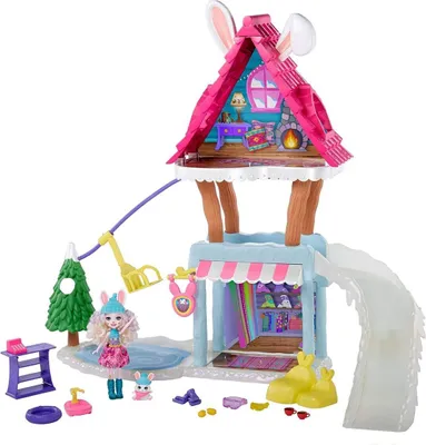 Obrázek produktu pro Enchantimals Hoppin' Ski Chalet with Bevy Bunny, 4 rok/roky