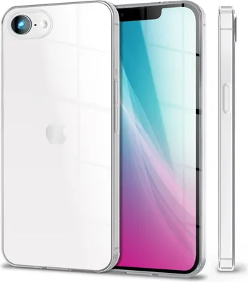 Immagine prodotto di Custodia NALIA "GLAZE" per Apple iPhone 16e - Custodia protettiva in TPU trasparente, anti-ingiallimento, sottile e leggera - Custodia trasparente per cellulare