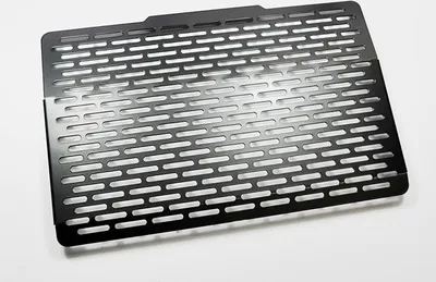 Produktbild von ZIEGER Kühlerabdeckung kompatibel mit Yamaha MT-07 Clean schwarz