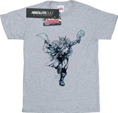 Produktbild von Marvel - T-Shirt für Herren BI5998 (L) (Grau)
