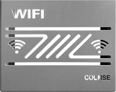 Immagine prodotto di Scatola per router - ABS - 1 pezzo - nero