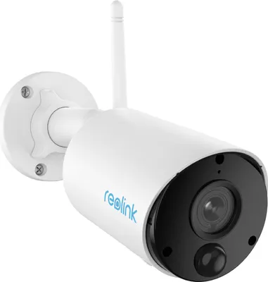 Produktbild von Reolink dobíjacia vonkajšia kamera Argus Eco, 1080p HD, s PIR detektorom pohybu, slotom na SD kartu (až 128 GB), 2,4 GHz WiFi, IR nočné videnie, časozberné snímanie