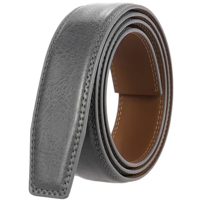 Produktbild von SAMTOBELY Herren Gürtel Ratsche Automatik Gürtel für Männer 35mm Breit Ledergürtel, 1 3/8" Ohne Schnalle