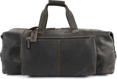 Produktbild von GreenLand Nature Leder Reisetasche Schultertasche Westcoast Traveller Brown braun
