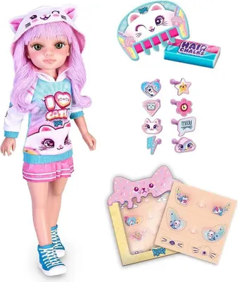 Produktbild von Nancy Kawaii-puppe Rosa  Rosa One Size