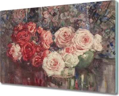Produktbild von Glas-Herdabdeckplatte Glaskeramikfeldabdeckung Spritzschutz - 80x52 cm - See & Bergen Vintage