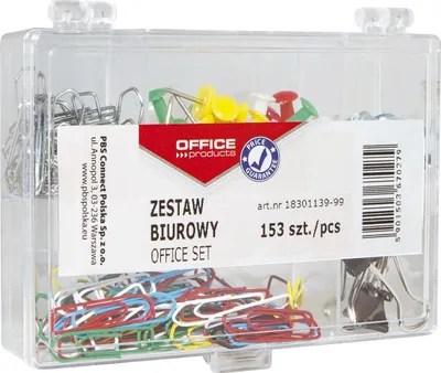 Produktbild von OFFICE PRODUCTS 18301139-99 Büroset 153 Teile sortiert