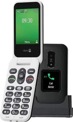 Doro Leva E30 - schwarz weiß - 1.150 mAh - 7,11 cm