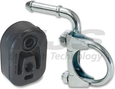 Produktbild von HJS Auspuffhalter passend für MERCEDES-BENZ SLK (R171) Rechts Auspuffanlage Montageteil 82 13 4393