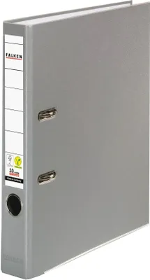 Image de Falken 25x Classeur à levier PP A4 VEGAN Gris 09984113007F