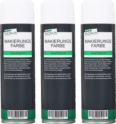 Produktbild von Markierungsfarbe Leuchtgrün 3 Stück