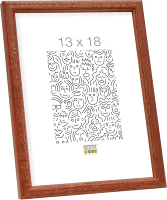 Immagine prodotto di Deknudt S236H3 cornice in legno marrone scuro 15x20 cm