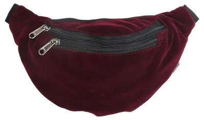 Produktbild von Gürteltasche Lou Samt bordeaux Bauchtasche Hüfttasche